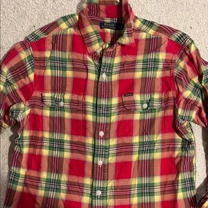 Polo by Ralph Lauren Multicolor Plaid Men's Shirt
